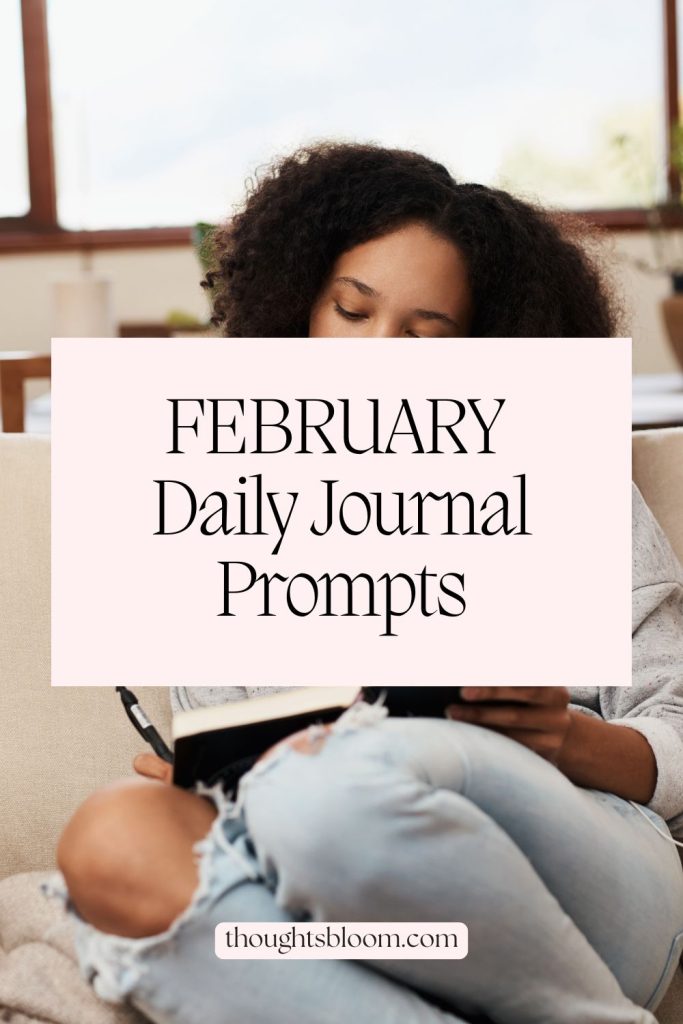 February Daily Journal Prompts for Connection