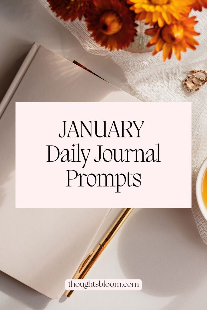 January Daily Journal Prompts for Fresh Starts