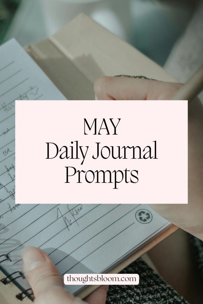 May Daily Journal Prompts for Expression
