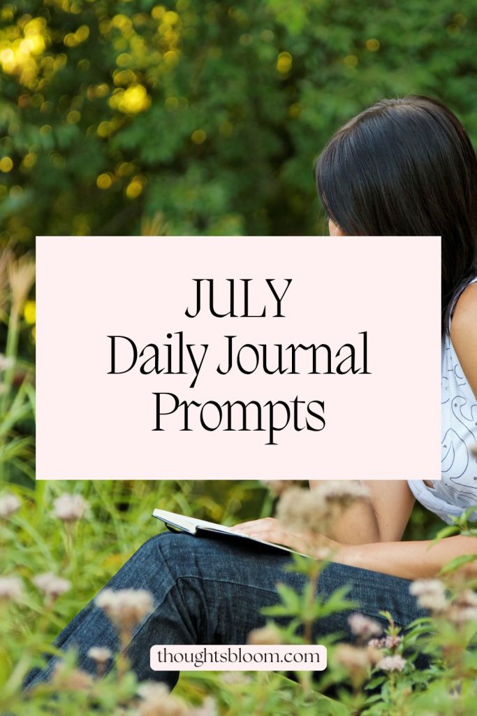 July Daily Journal Prompts for Adventure