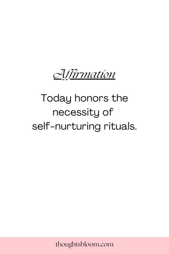 Self Care Sunday Affirmations