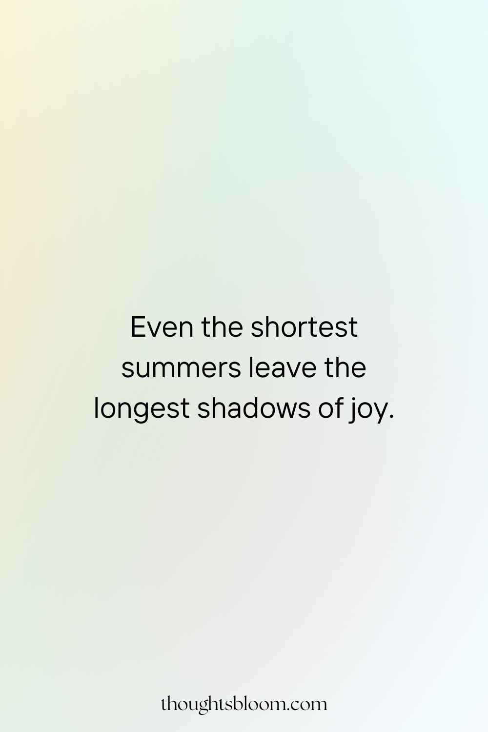 End of Summer Quotes