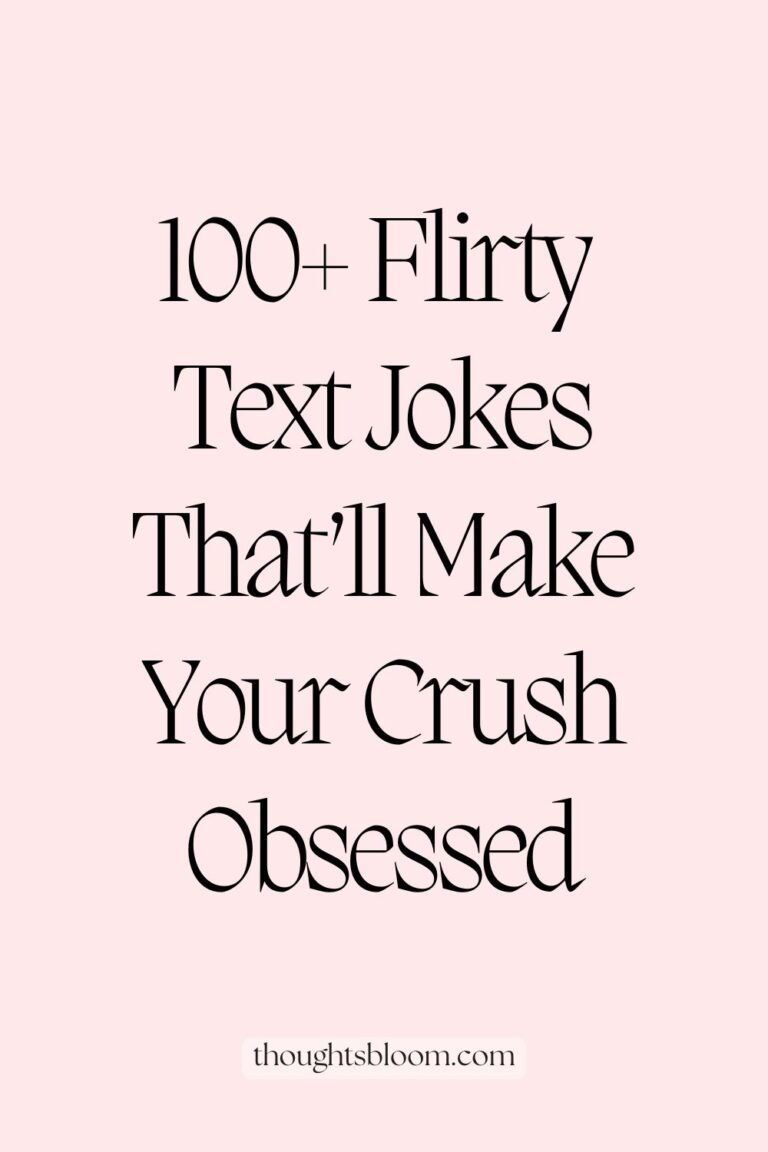 105 Fun, Flirty & Good Jokes to Tell Your Crush - Thoughts Bloom